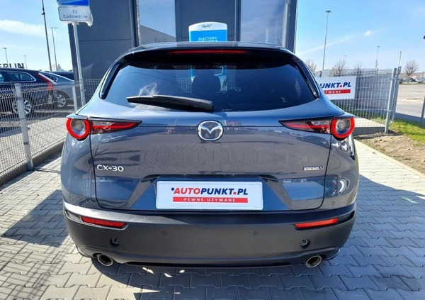 Mazda CX-30 cena 112900 przebieg: 38488, rok produkcji 2020 z Wałcz małe 352